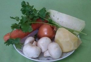 Постный пирог с капустой.