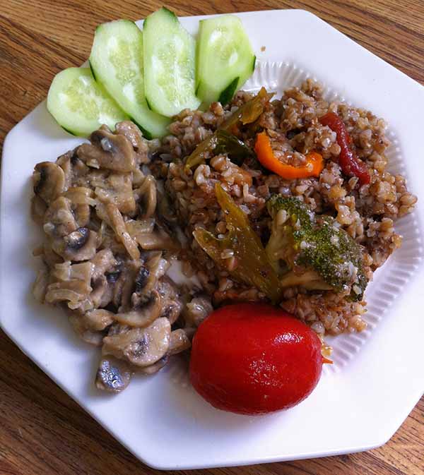 плов из гречки