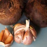 Свекла и чеснок