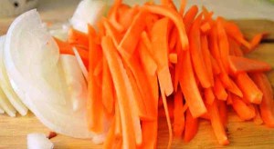 Морковь и лук