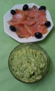 Закуска-пюре из авокадо