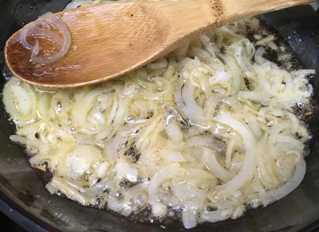 Лук жаренный